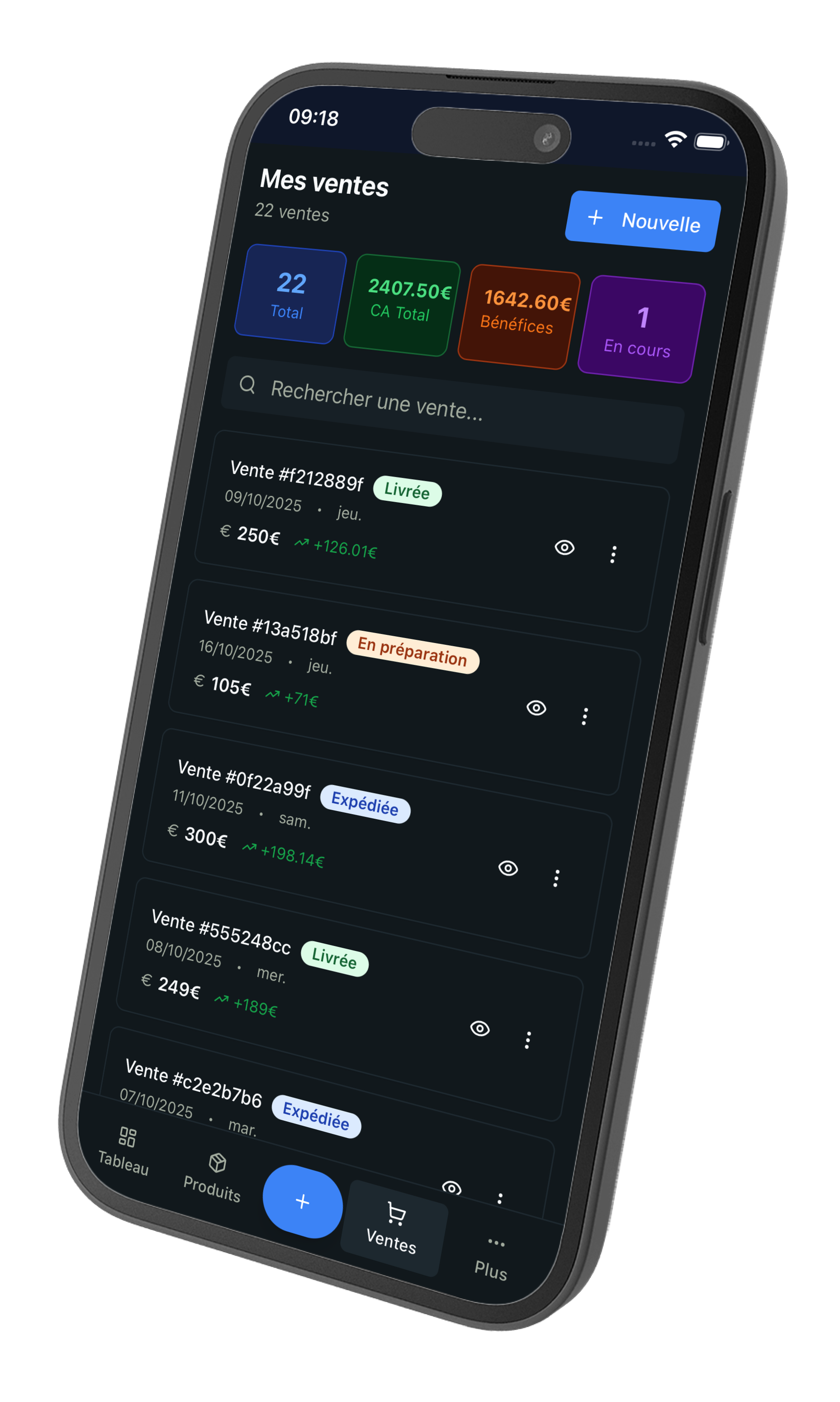 Calcul des marges Vintelis